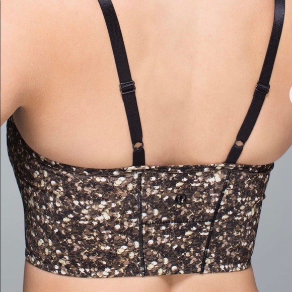 Lululemon Core Set Bra Shimmery Sz 2 - Picture 4 of 10